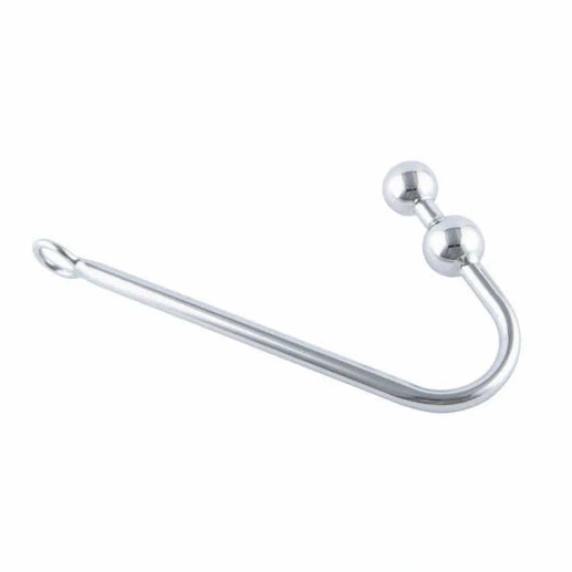 Balls 4417 Steel Two Stainless Hook Anal Pleasurable 0813